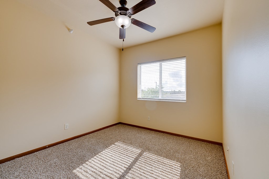 Bedroom with Plush Carpeting