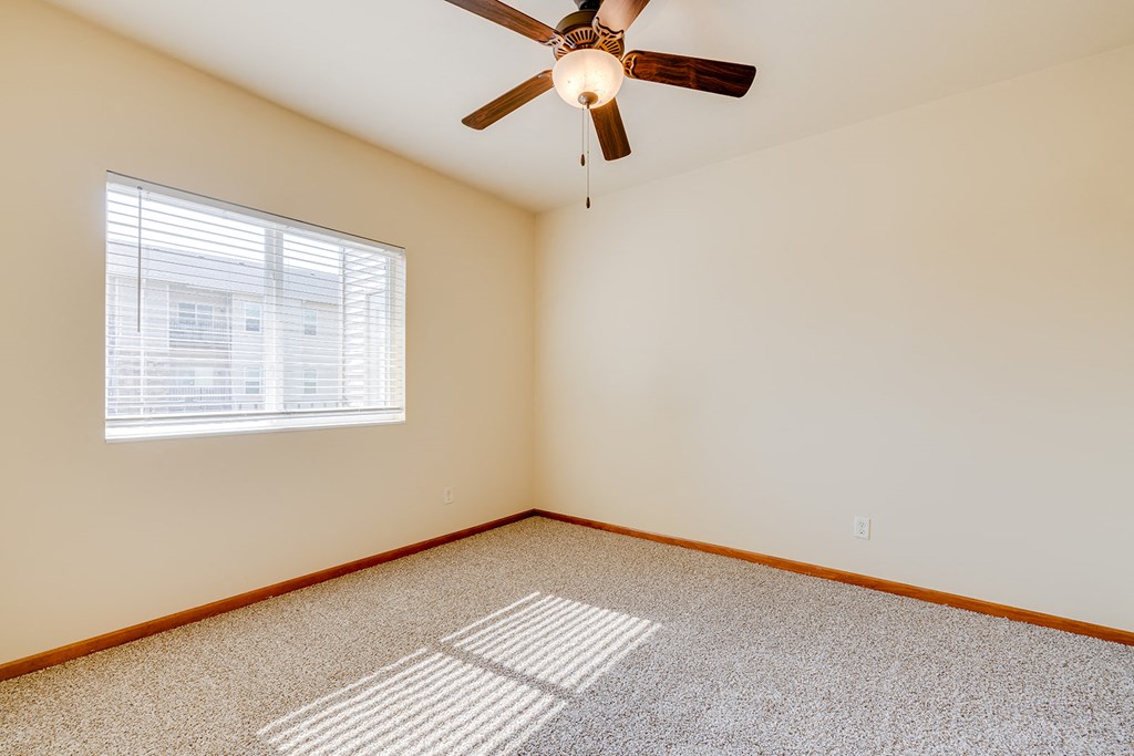 Bedroom with Plush Carpeting