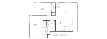 2 Bedroom Type G