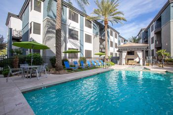 our apartments offer a swimming pool at Ascent North Scottsdale Apartments, Phoenix, AZ 85054