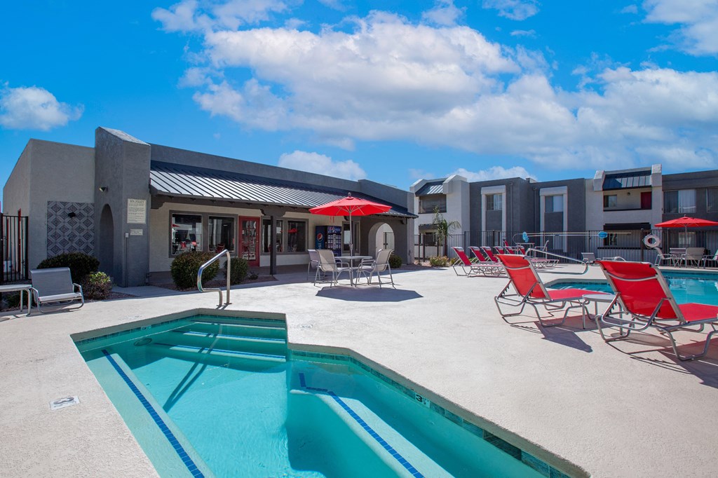 Heated Spa at The Vintage Apartments, Tucson, AZ