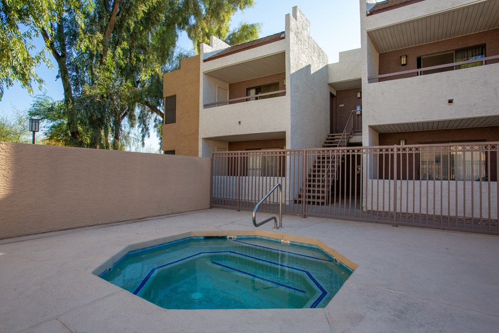 Hot Tub at Ascent on Spence, Tempe