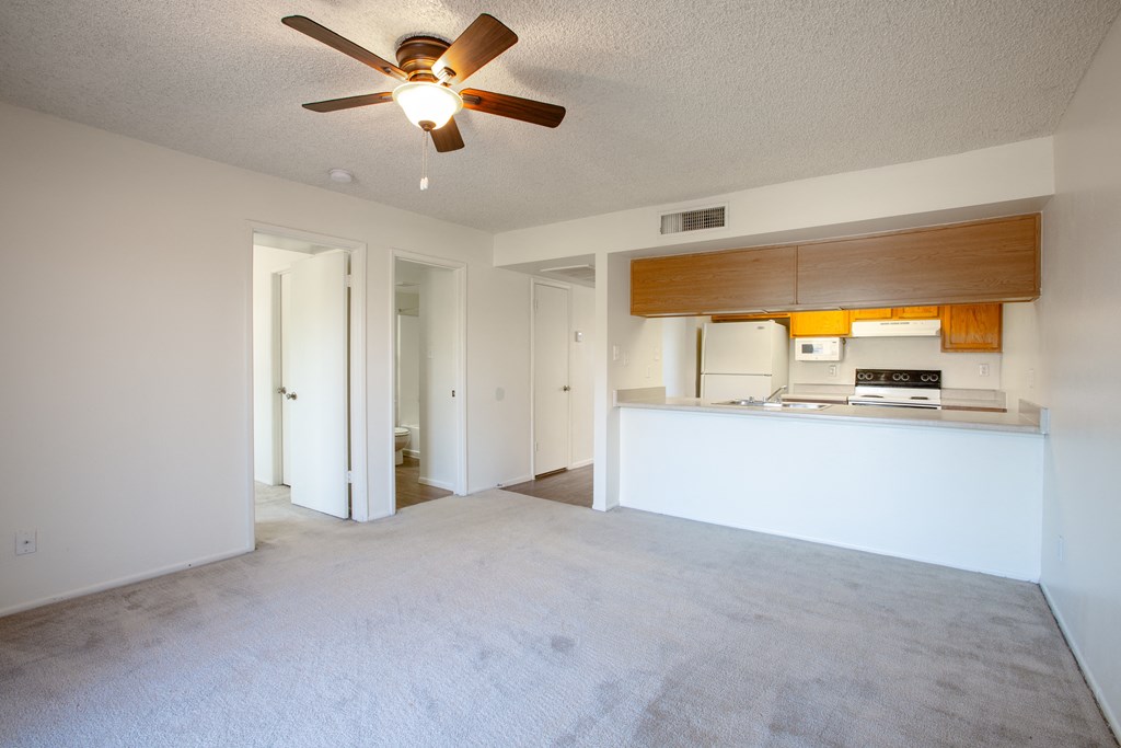 Living And Kitchen View at Ascent on Spence, Tempe, 85281