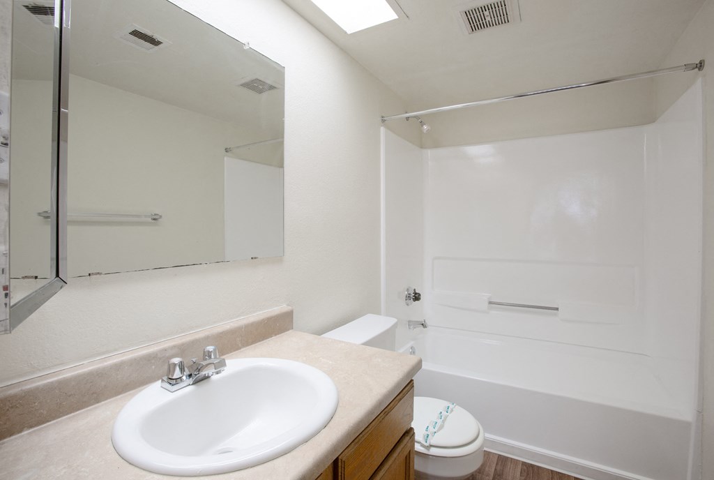 White Bathroom at Ascent on Spence, Tempe, AZ 85281