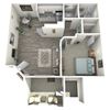 Spacious One Bedroom