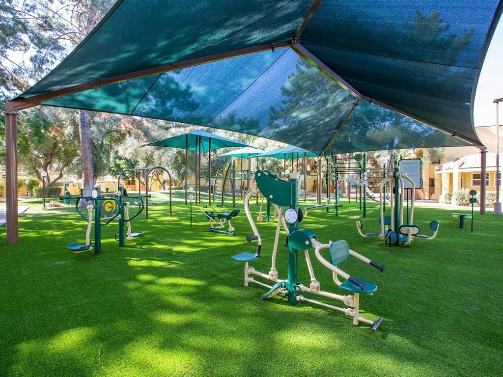 Outdoor Fitness Center at Ascent on Peoria, Arizona