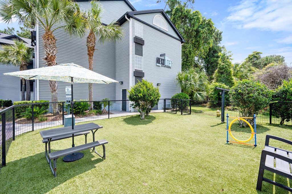 dog park at Nextloft Apartments, Bluffton, SC 29910