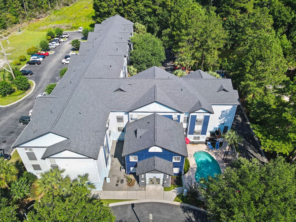 an aerial view of Nextloft in Bluffton, South Carolina