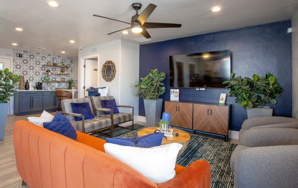 Newly remodeled leasing office at Ascent on Pantano, Tucson, AZ