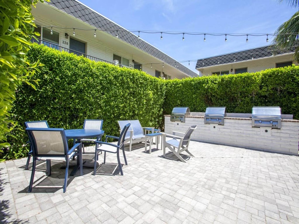 BBQ Courtyard  at Arcadia Gardens, Arizona