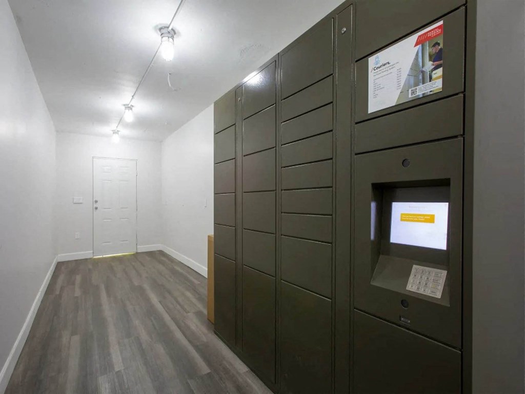 Parcel Lockers at Arcadia Gardens, Phoenix, Arizona