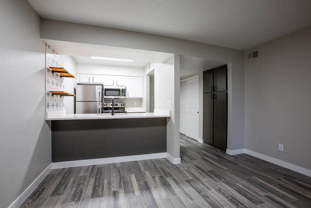 Vacant Dining Room at Ascent 1829, Phoenix, AZ