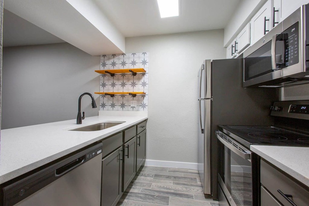 Fully Furnished Kitchen at Ascent 1829, Phoenix, AZ, 85020