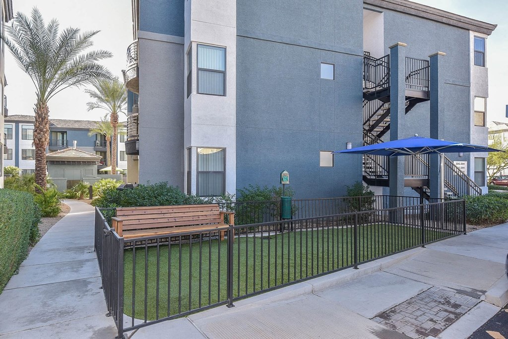 pet-friendly apartment dog park  at Ascent North Scottsdale, Phoenix, Arizona