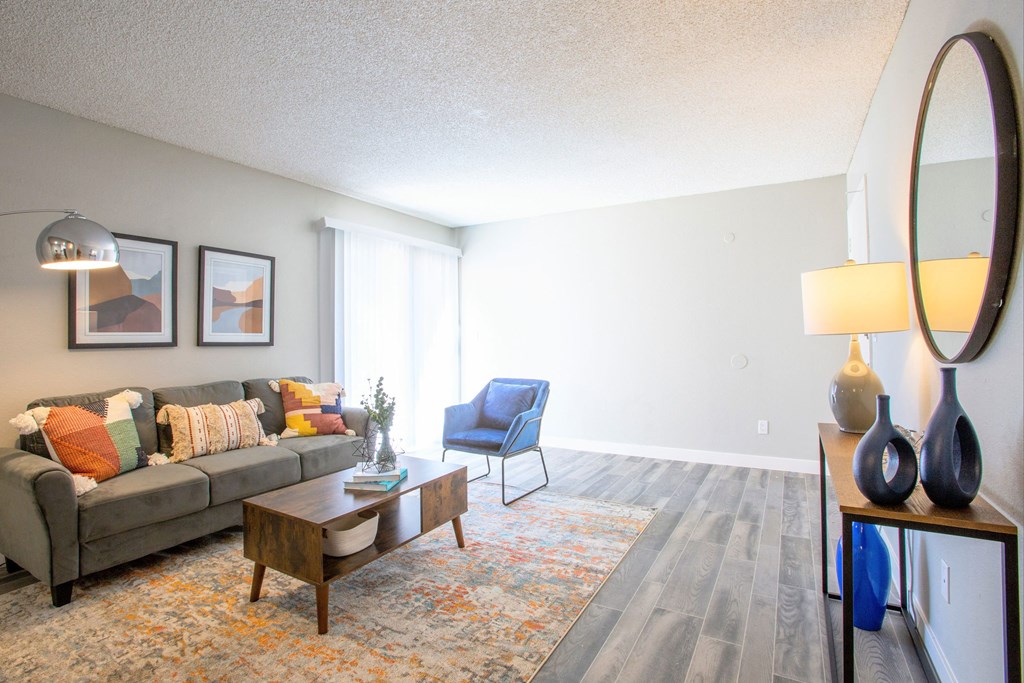 Modern Living Room at Ascent on Pantano, Arizona