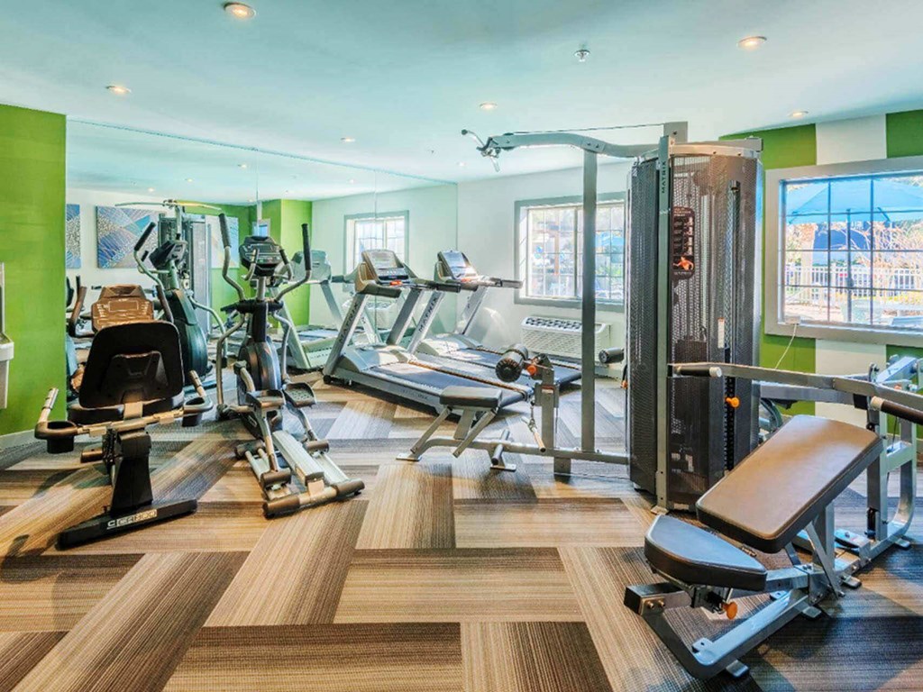 fitness center at Nextloft, Bluffton, South Carolina