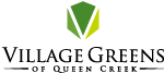 Logo at Village Greens of Queen Creek Apartments, Queen Creek, Arizona