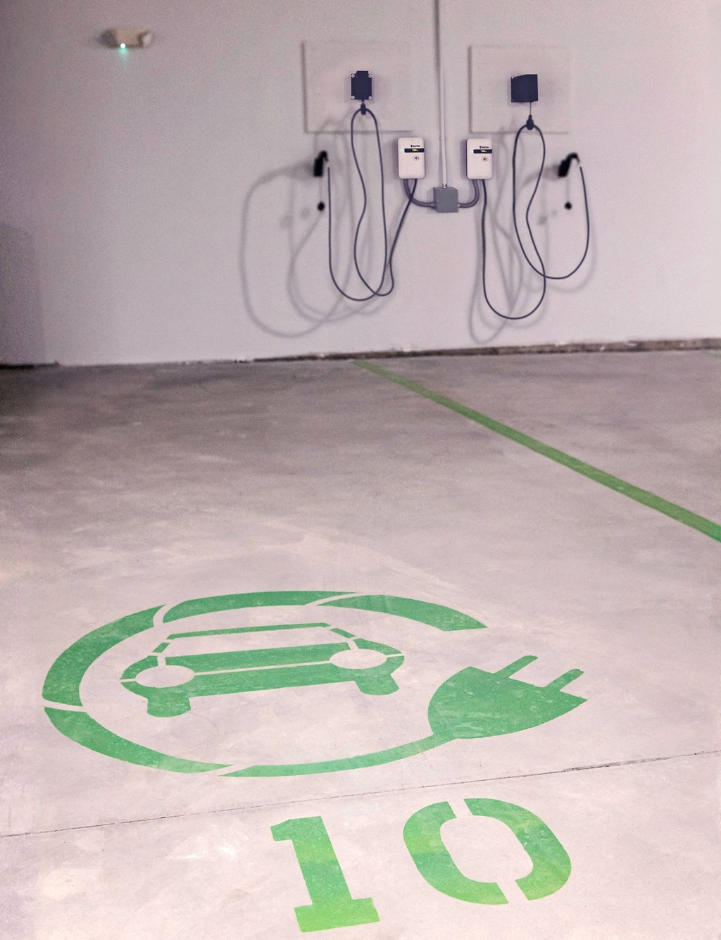 Power up with electric vehicle at Industrie Apartments, Albany, New York