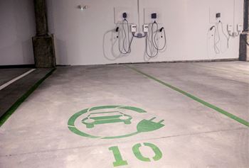 EV Charging at Industrie Apartments, Albany, NY
