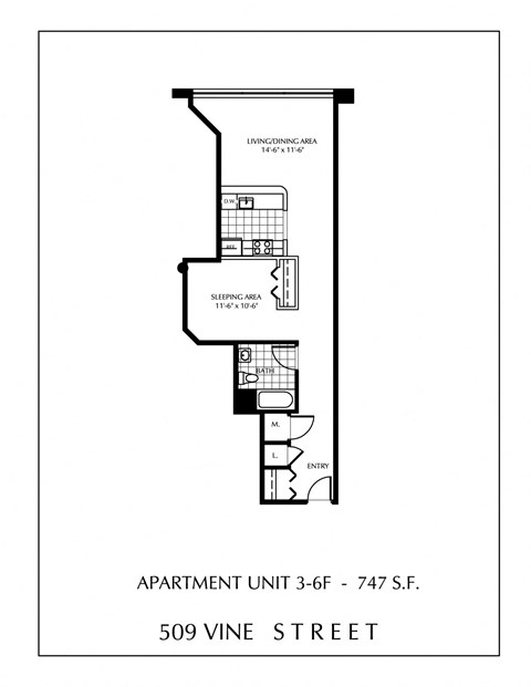 TYPE F FLOORPLAN