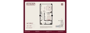 the floor plan of reverie c residences