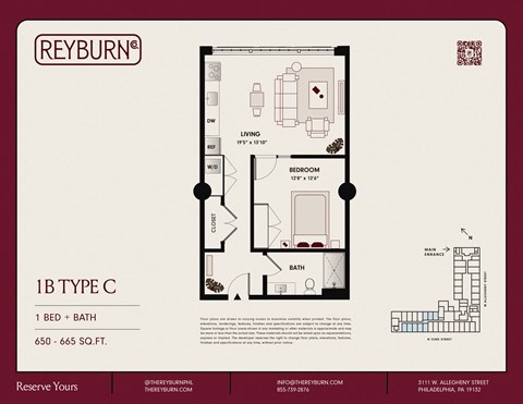 the floor plan of reverie c residences
