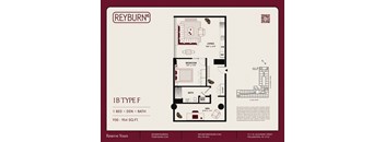 a floor plan of a bedroom apartment