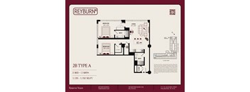 the floor plan of bedroom condo