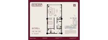 the floor plan of the condo