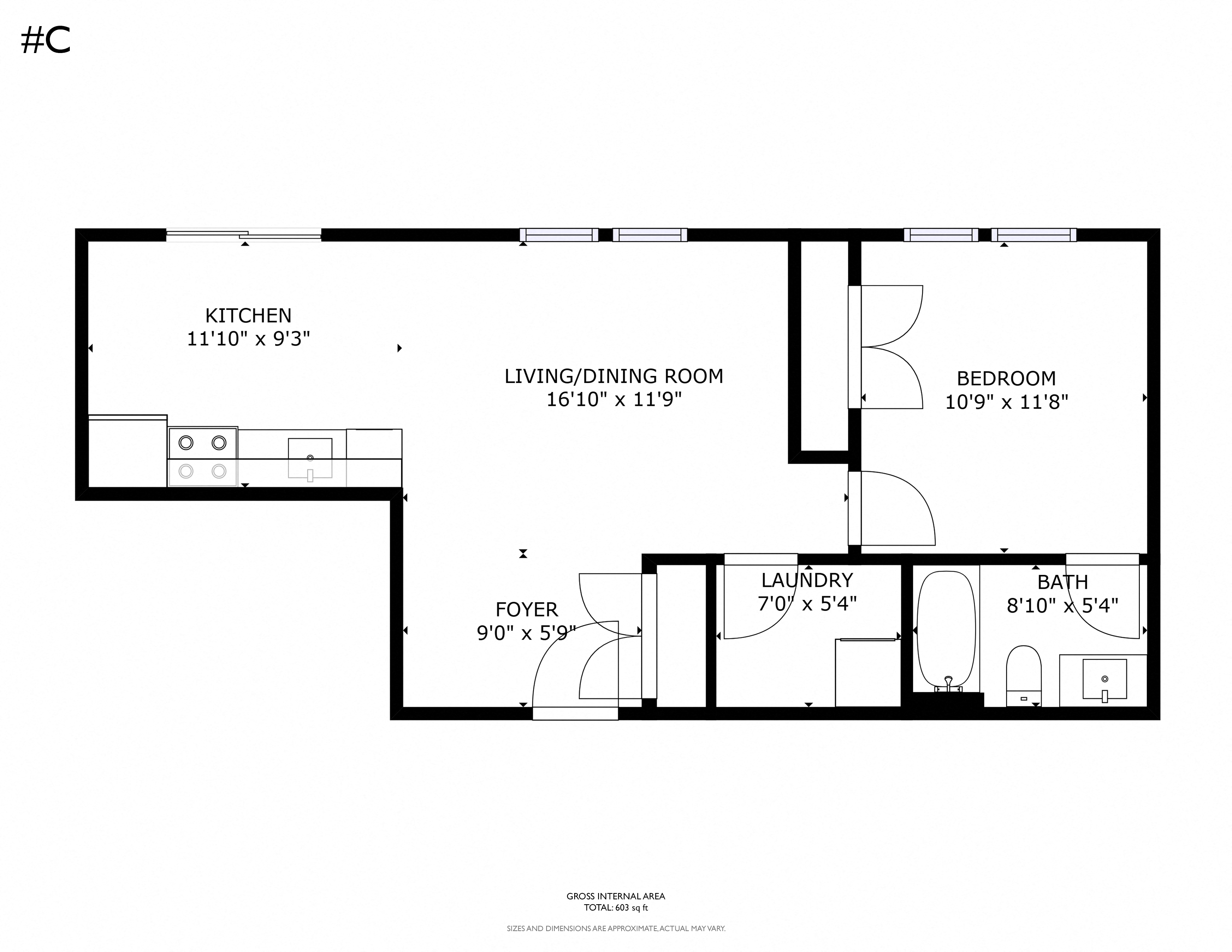 TYPE C FLOOR PLAN
