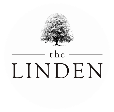 a logo for the linden tree