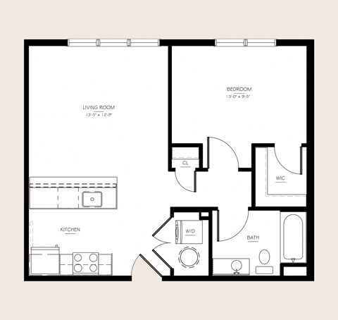 Unit S Floorplan