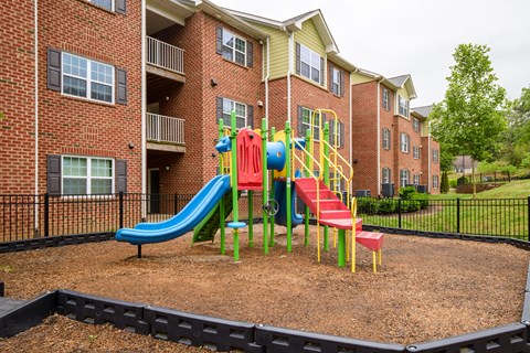 Playground - Wide Shot at Timberland Park Apartments, Charlottesville, VA, 22903