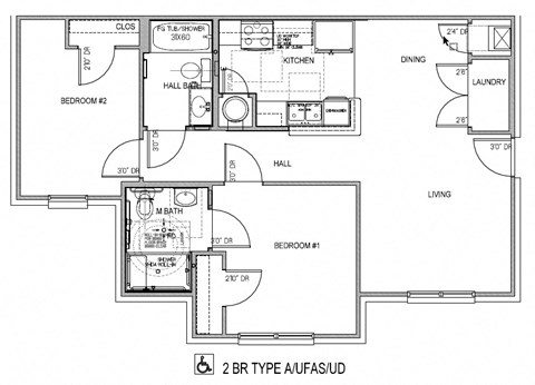 2 Bedroom Type A 2 Bedroom Type A