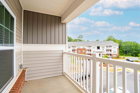 Balcony  at The Assembly Apartments, Greenville, SC 29611,