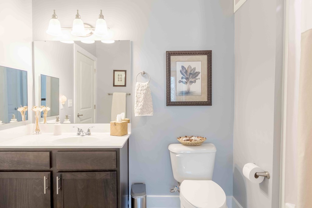 Luxurious Bathroom at Bulls Creek, Charleston, South Carolina