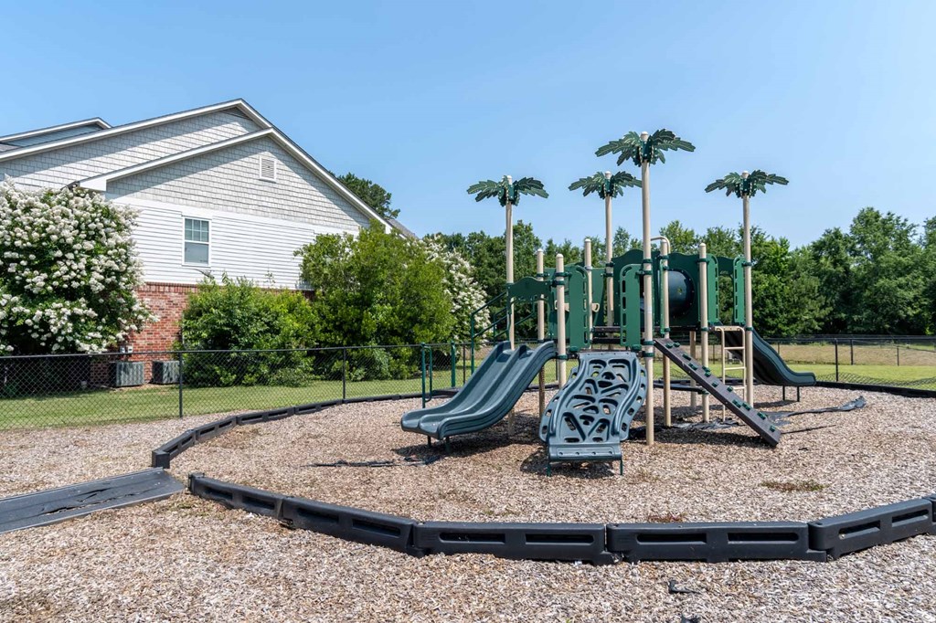 A playground at Hartsville Garden Apartments, Hartsville, 27320