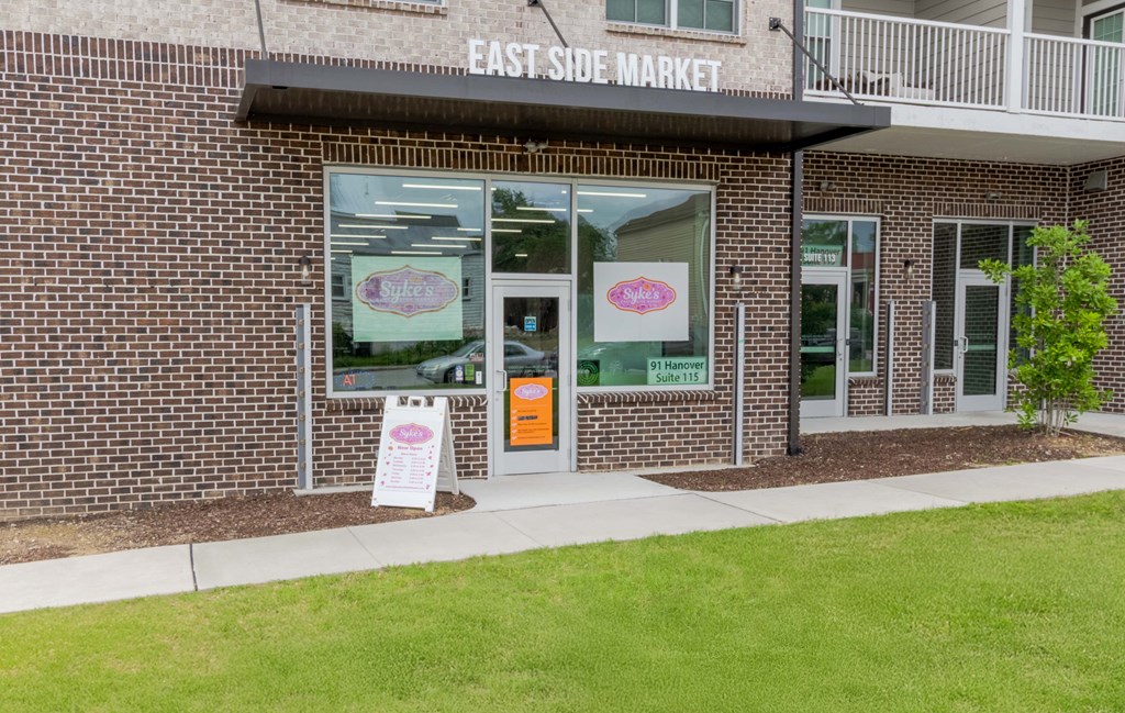 Market at the property,  James Lewis Jr, Charleston, SC