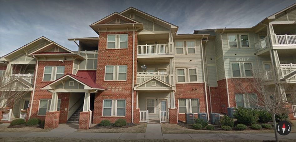 Building Exterior at The Parker at Cone Apartments, Greenville, NC