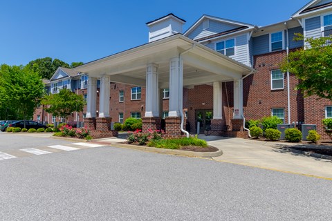 Grand Entrance at Snowden Senior Apartments, Virginia