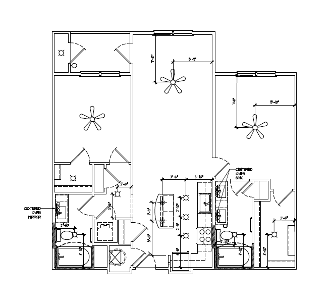 2 Bedroom Floor plan at Poland Hill Senior Apartments, Chantilly, Virginia