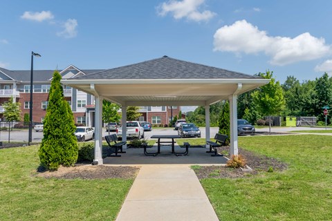 Benches Available To Relax at Westridge, Greenville, SC, 29617