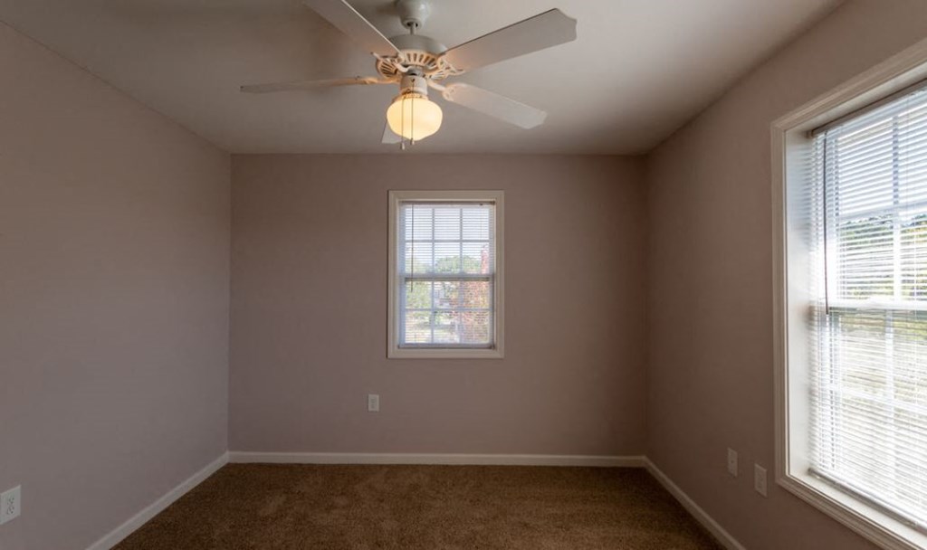 Ceiling Fans in All Bedrooms
