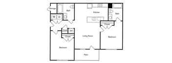 3 Bedroom Floor Plan