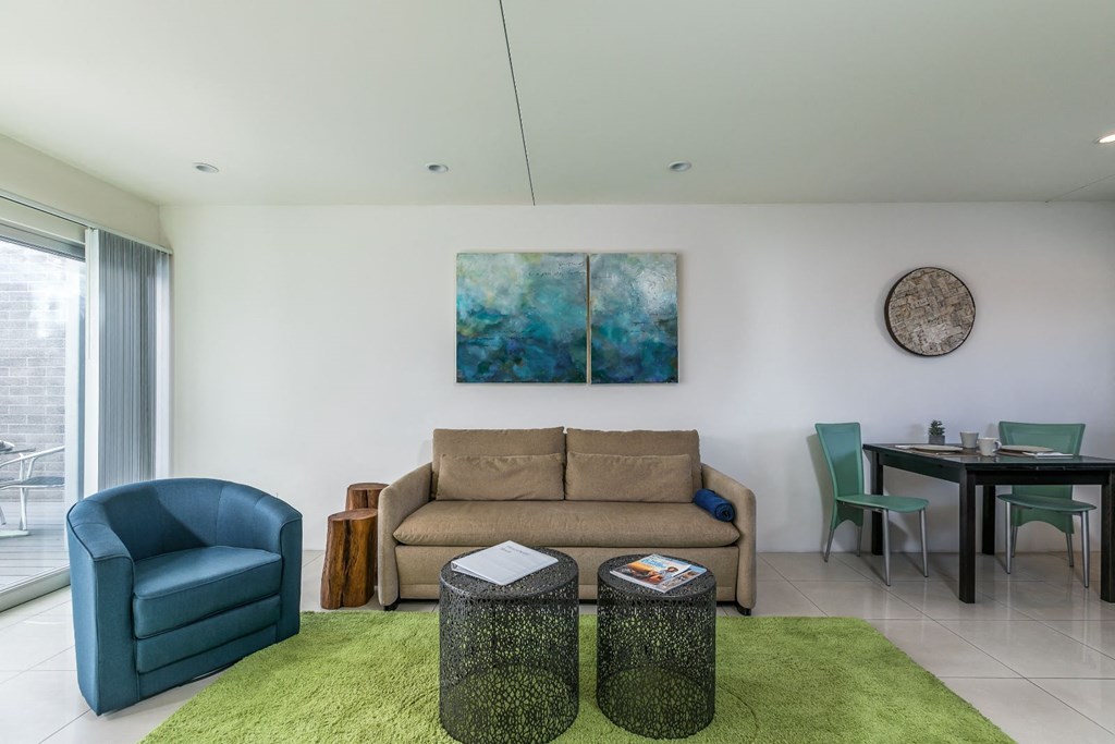 Living room at The Regency Apartments in Tempe AZ