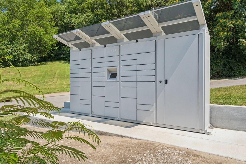 Luxer One Package Locker System at Avalon of Hermitage