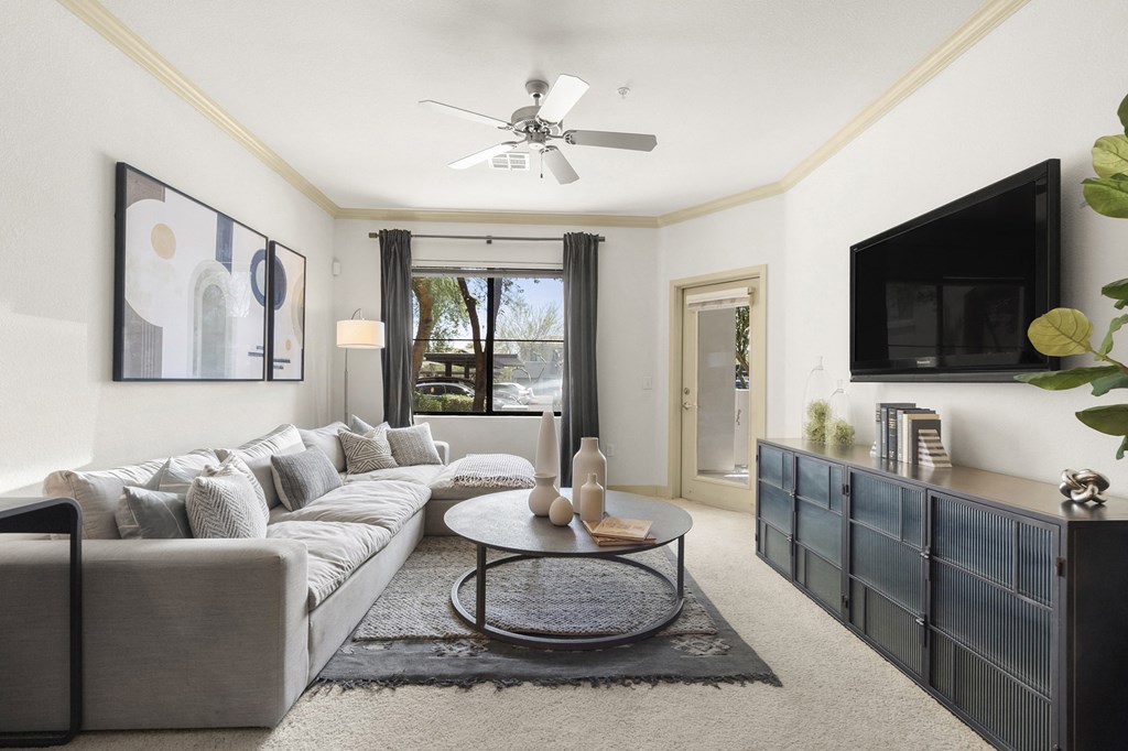 Living room at Trails at San Tan in Gilbert AZ
