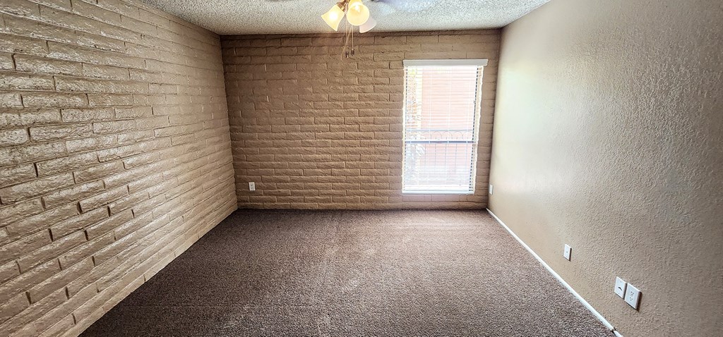1x1 Brown Upgrade Main Bedroom at Mission Palms Apartment Homes in Tucson AZ