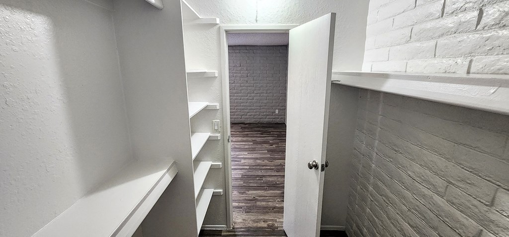 1x1 Bryten Upgrade Main Closet at Mission Palms Apartment Homes in Tucson AZ