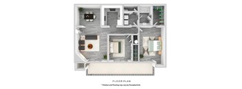 2 bed one bath the grove at tramway